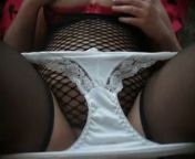 Сисястой женщине снял трусы и трахнул в зад